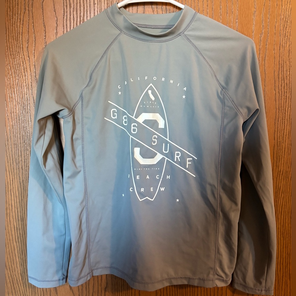 GAP Kids Long Sleeve Rash guard Swim Shirt - Beach Crew 🏄‍♂️